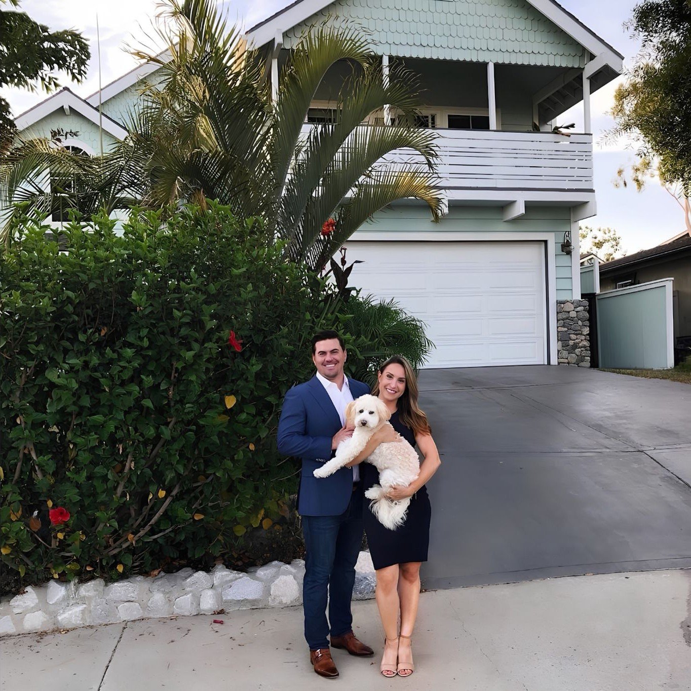 Kate Killeen in her first home in 2018, the year before founding Kate Killeen Design in Naples, Florida