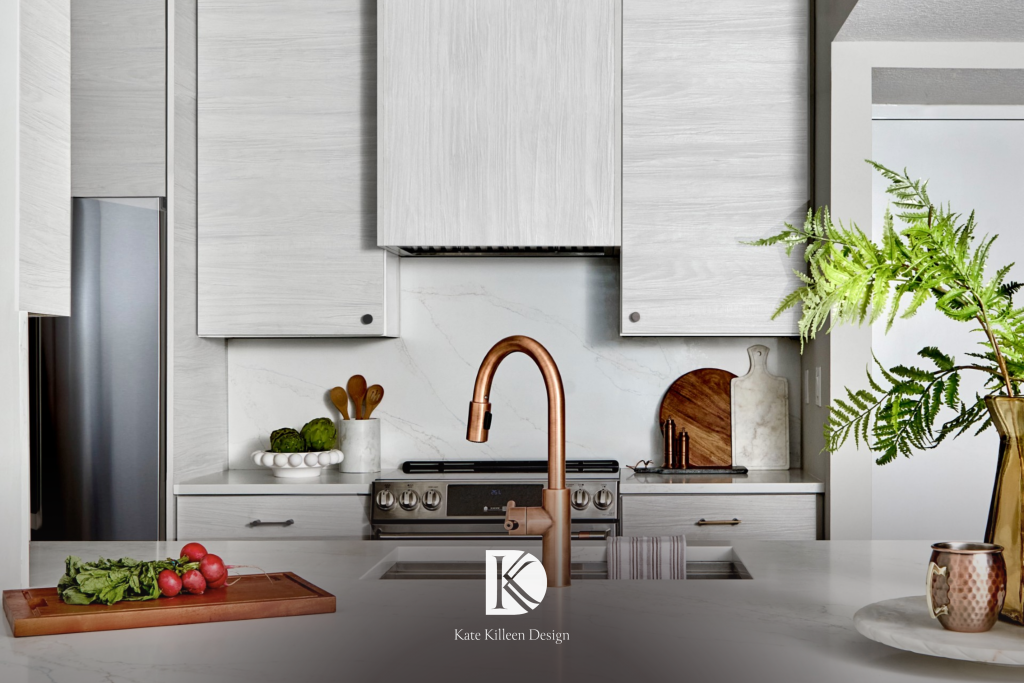 Custom kitchen by Kate Killeen Design, illustrating what full service interior design cost includes